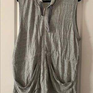 Athleta Hoodie Vest